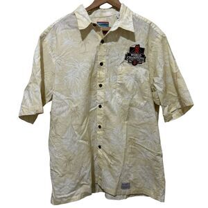 Reyn Spooner SF Giants Shirt L World Champioins 2014 San Francisco Giants Yellow
